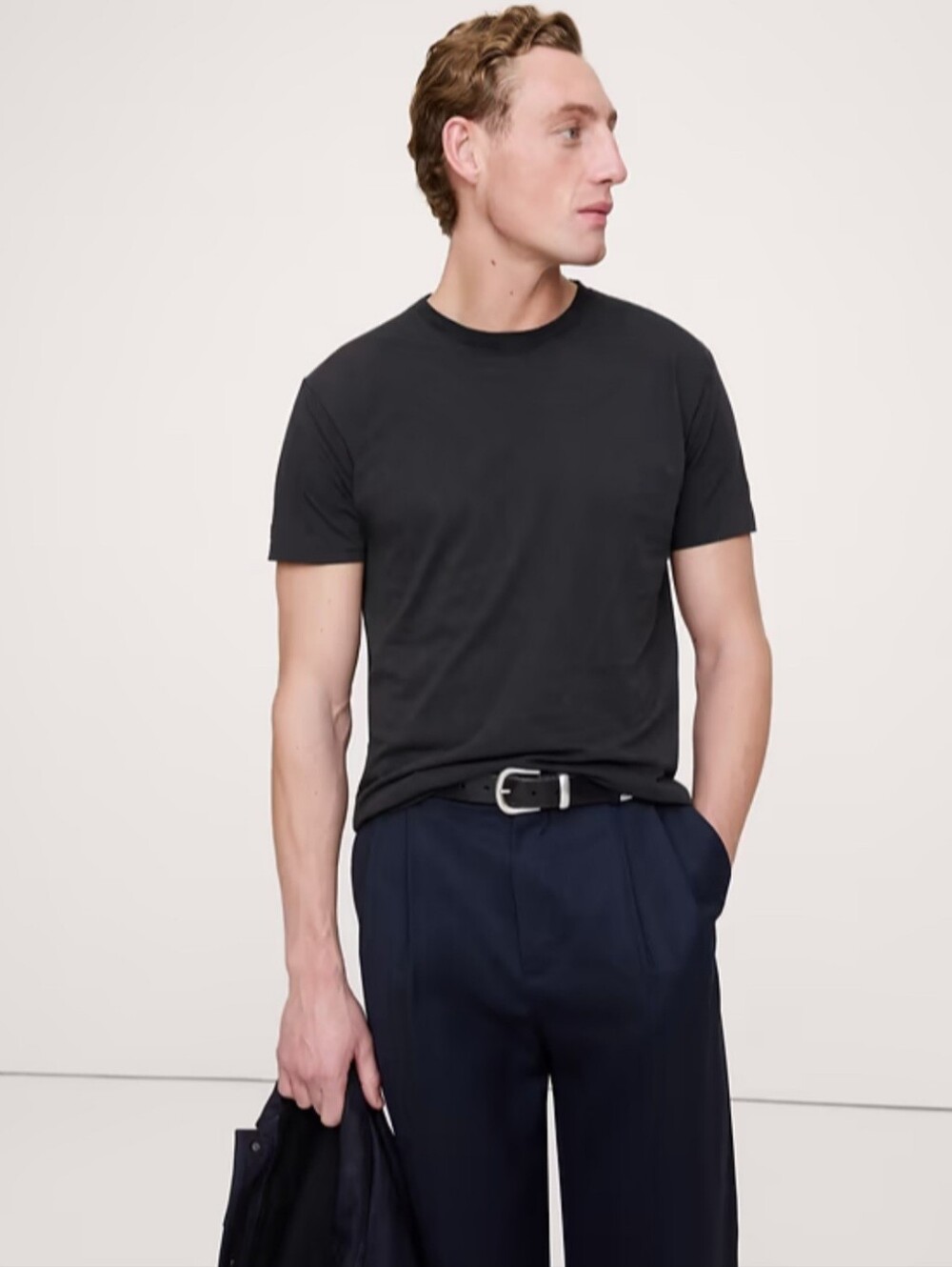 Banana Republic Fitted Crew T-Shirt